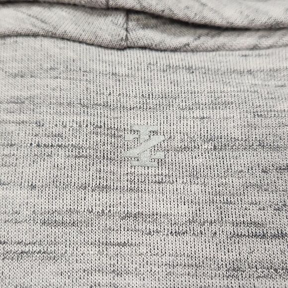 🔺️Izod Light Gray Open Front Sleeveless Cardigan Large - Picture 6 of 10